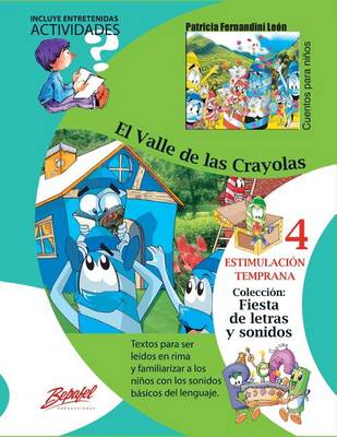 Book cover for El valle de las crayolas