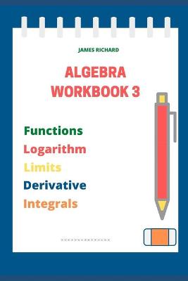 Book cover for Algebra Workbook 3