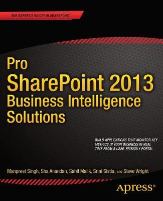Book cover for Pro SharePoint 2013 Business Intelligence Solutions