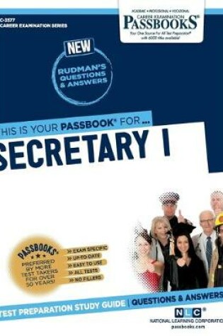 Cover of Secretary I (C-3577)