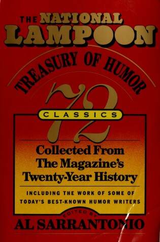 Cover of The National Lampoon Treasury of Humor