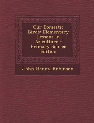 Book cover for Our Domestic Birds