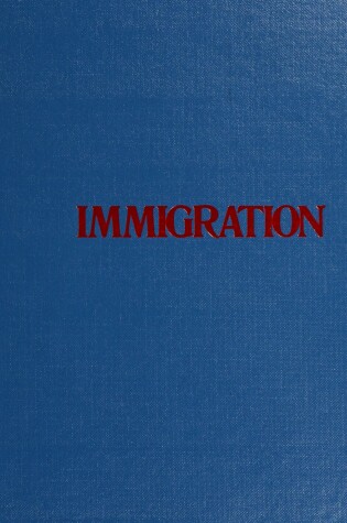 Cover of Immigration