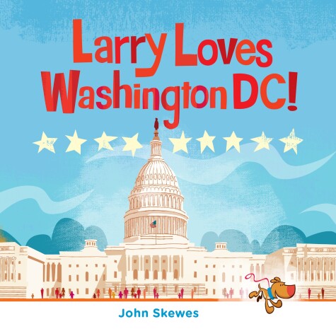 Book cover for Larry Loves Washington, DC!