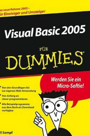 Cover of Visual Basic 2005 Fur Dummies
