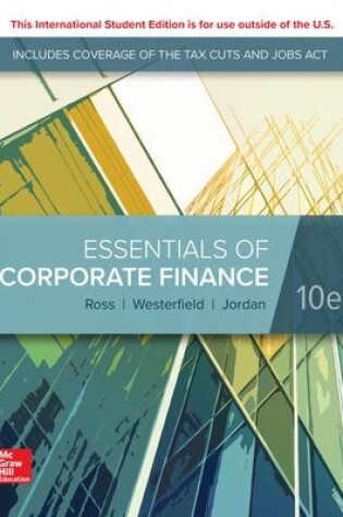 Cover of ISE Essentials of Corporate Finance