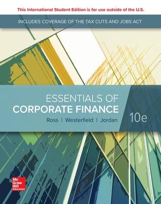 Book cover for ISE Essentials of Corporate Finance