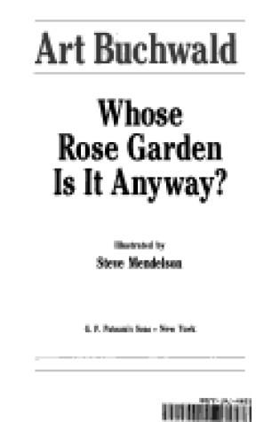 Cover of Whose Rose Garden