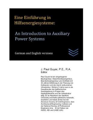 Book cover for Eine Einfuhrung in Hilfsenergiesysteme