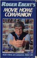 Book cover for Roger Ebert's Movie Home Companion