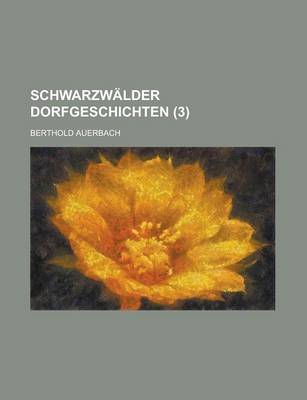 Book cover for Schwarzw Lder Dorfgeschichten (3)