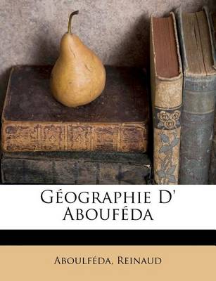 Book cover for Geographie D' Aboufeda