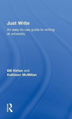 Book cover for Just Write