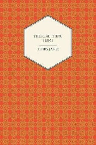 Cover of The Real Thing (1892)