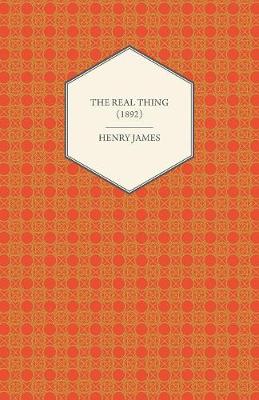 Book cover for The Real Thing (1892)