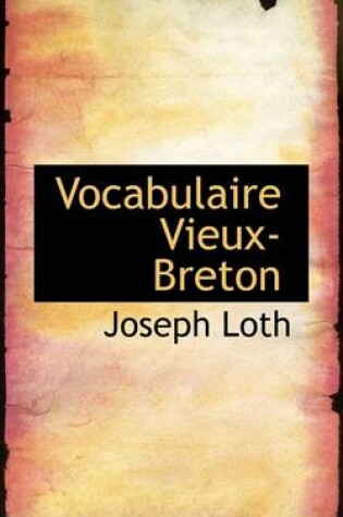 Cover of Vocabulaire Vieux-Breton