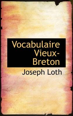 Book cover for Vocabulaire Vieux-Breton