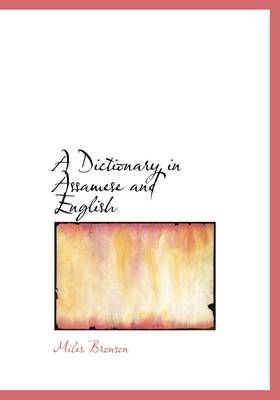 Book cover for A Dictionary in Assamese and English
