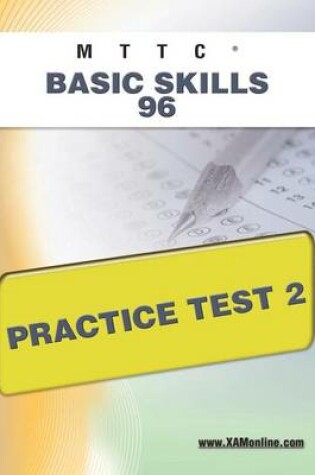 Cover of Mttc Basic Skills 96 Practice Test 2