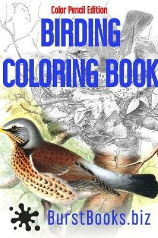 Cover of Birding Coloring Book