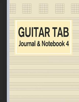 Cover of Guitar Tab Journal & Notebook 4