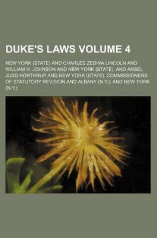 Cover of Duke's Laws Volume 4