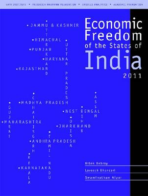 Book cover for Economic Freedom of the States of India, 2011