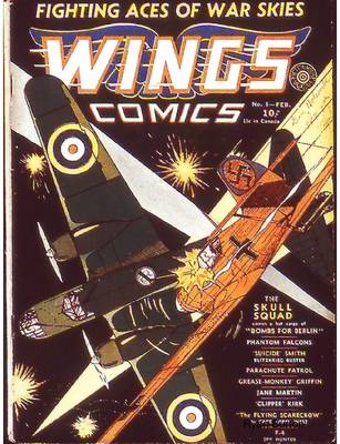 Book cover for Wings Comics 6