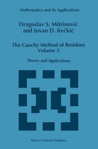 Cover of The Cauchy Method of Residues