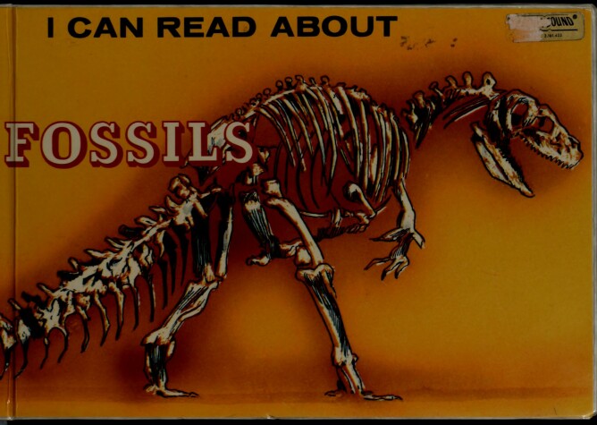 Book cover for I Can Read about Fossils