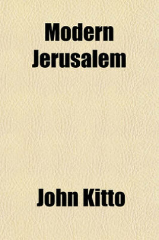 Cover of Modern Jerusalem