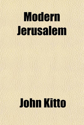 Book cover for Modern Jerusalem