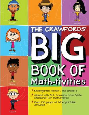 Book cover for The Crawfords' Big Book of Math-tivities
