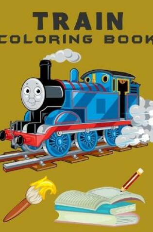 Cover of Train Coloring Book