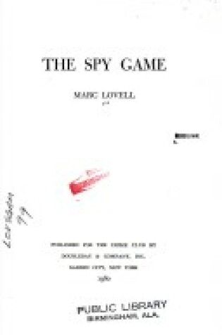 Cover of The Spy Game