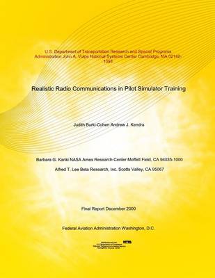 Book cover for Realistic Radio Communications in Pilot Simulator Training