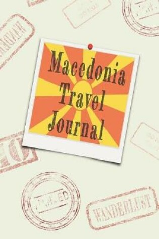 Cover of Macedonia Travel Journal