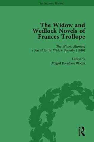 Cover of The Widow and Wedlock Novels of Frances Trollope Vol 2