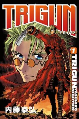 Cover of Trigun Anime Manga Volume 1: The ££60,000,000,000 Man