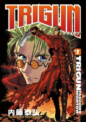 Book cover for Trigun Anime Manga Volume 1: The ££60,000,000,000 Man