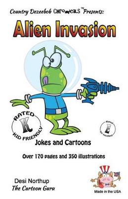 Book cover for Alien Invasion - Jokes and Cartoons