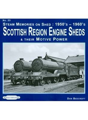 Book cover for Steam Memories on Shed: Scottish Region Engine Sheds