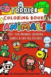 Book cover for Toddler Coloring Book Animals