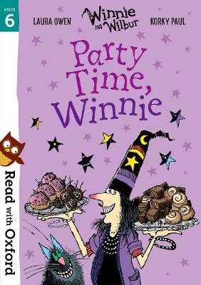 Book cover for Read with Oxford: Stage 6: Winnie and Wilbur: Party Time, Winnie