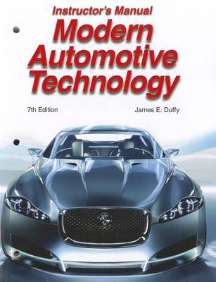 Book cover for Modern Automotive Technology Instructor's Resources