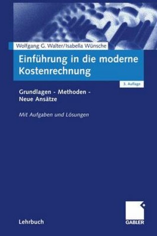 Cover of Einfuhrung in die Moderne Kostenrechnung