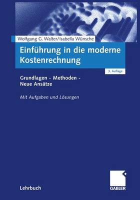 Book cover for Einfuhrung in die Moderne Kostenrechnung