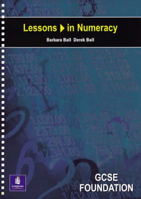 Cover of Lessons in KS4 Numeracy: Foundation Teacher's File Paper