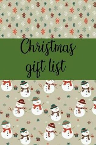 Cover of Christmas Gift List