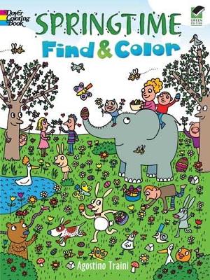 Book cover for Springtime Find & Color